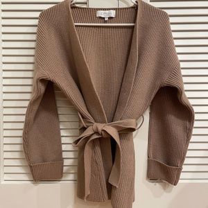 L’Academie Cardigan Sweater with Belt